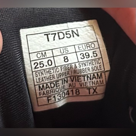 Asics Dynaflyte 2 FlyteFoam Road-Running Shoes Size 8, Black and White - Picture 15 of 15